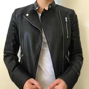 Zara Faux Leather Jacket
